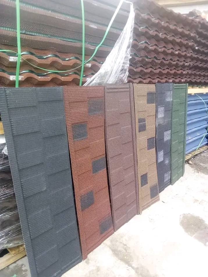 Stone-coated roof tile range in multiple premium colours